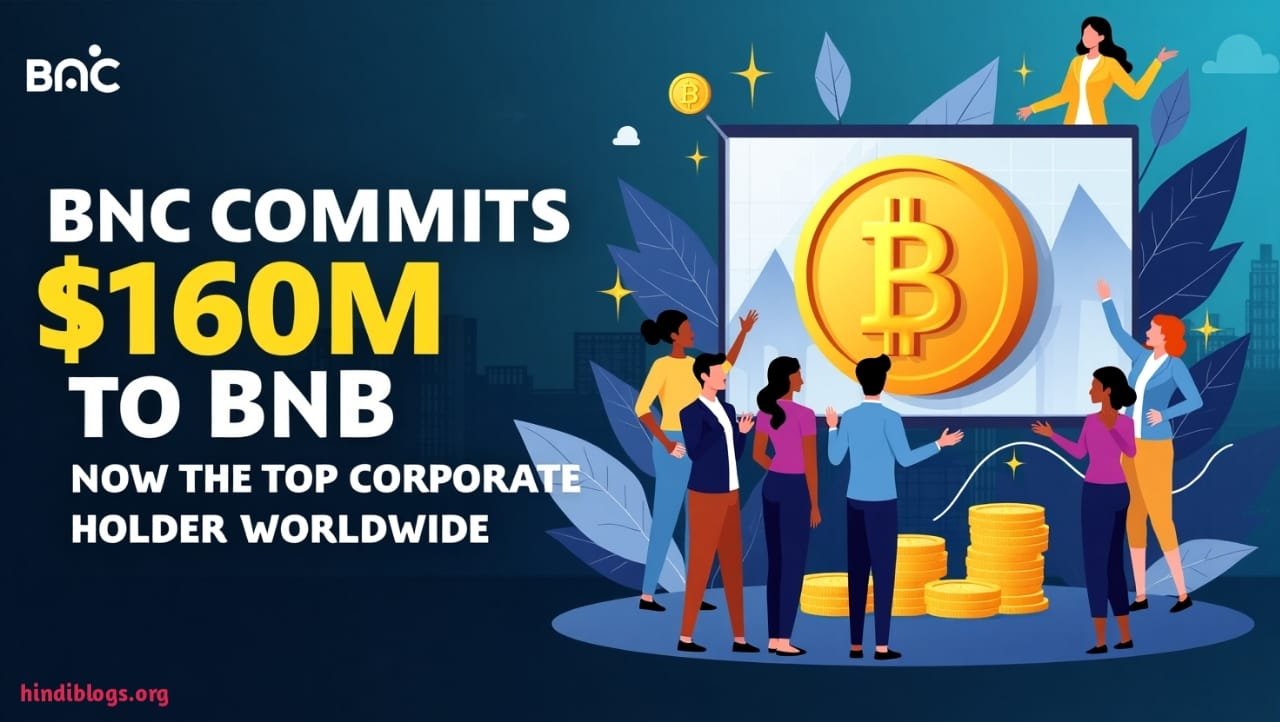 BNC Commits $160M to BNB, Now the Top Corporate Holder Worldwide