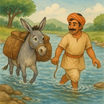 Bhola Ass and its owner
