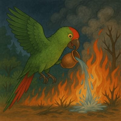 Story of parrot
