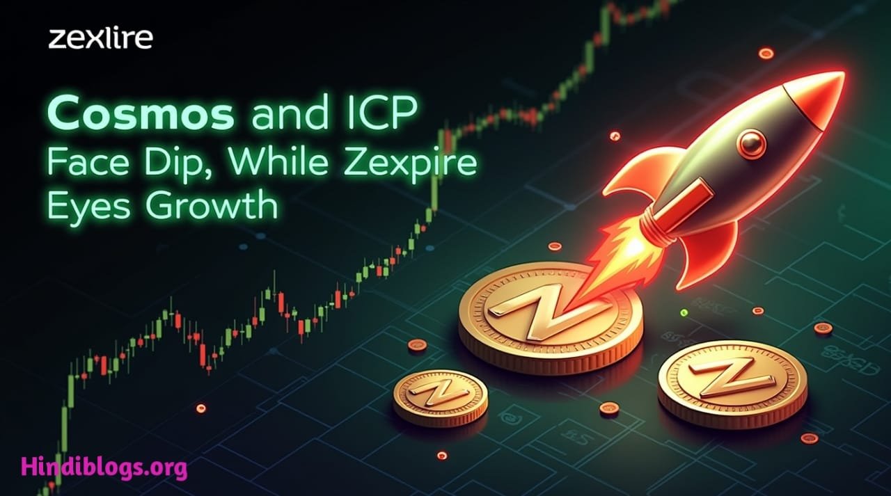 Cosmos & ICP Face 7–10% Dip, While Zexpire Eyes Explosive Growth
