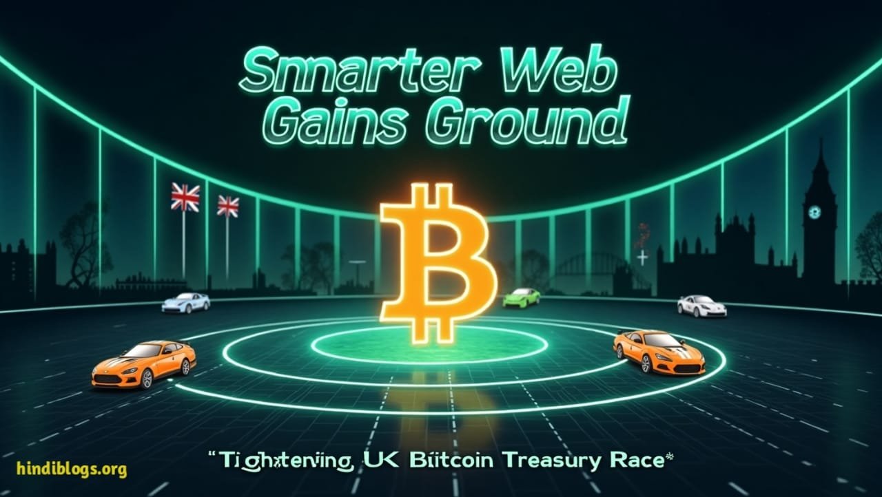 Smarter Web Gains Ground in Tightening UK Bitcoin Treasury Race
