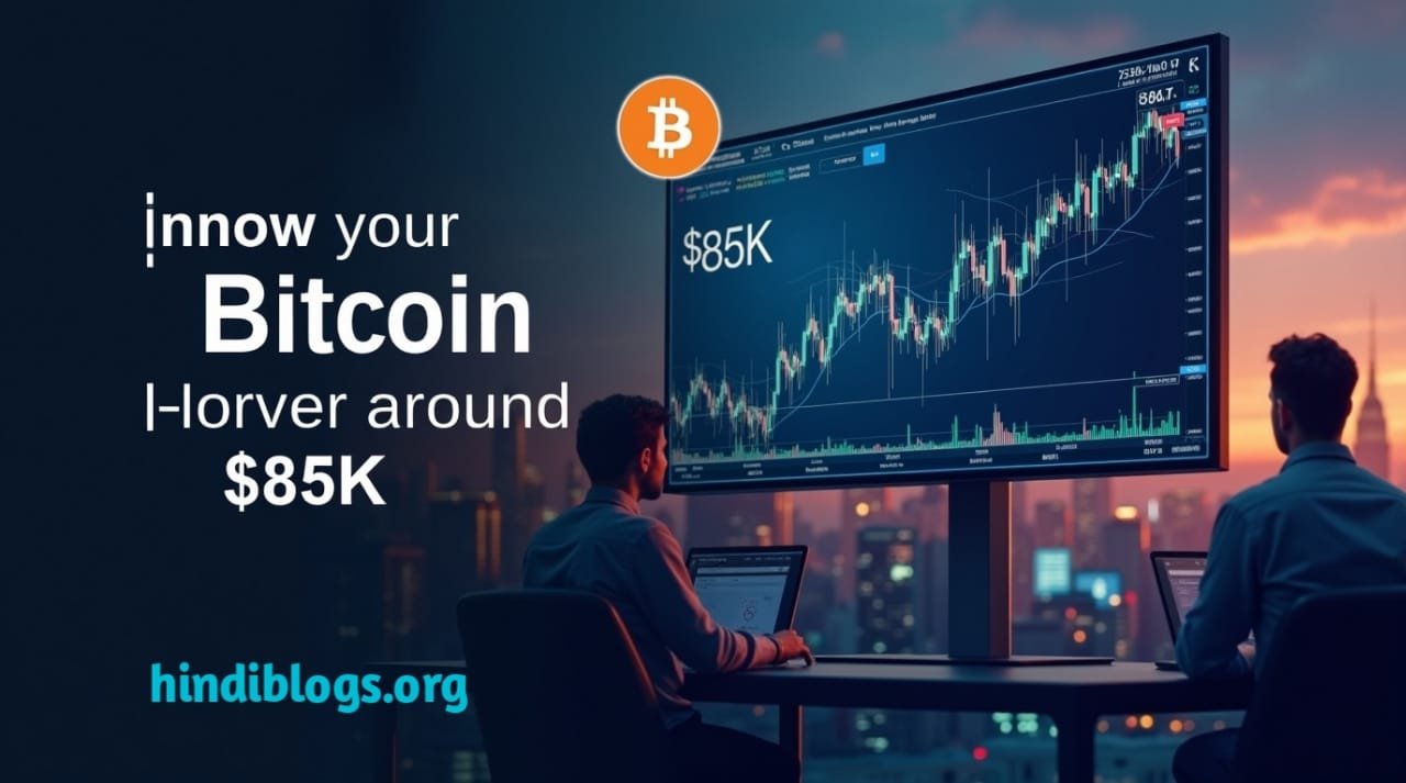 Bitcoin Hovers Around $85K as Month End Signals Turn Cautious
