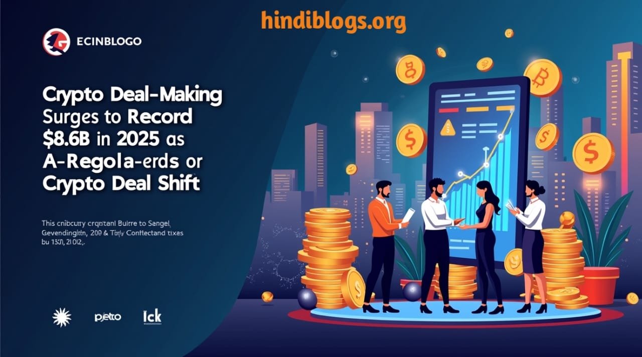 Crypto Deal Making Surges to Record $8.6B in 2025 as Regulatory Winds Shift
