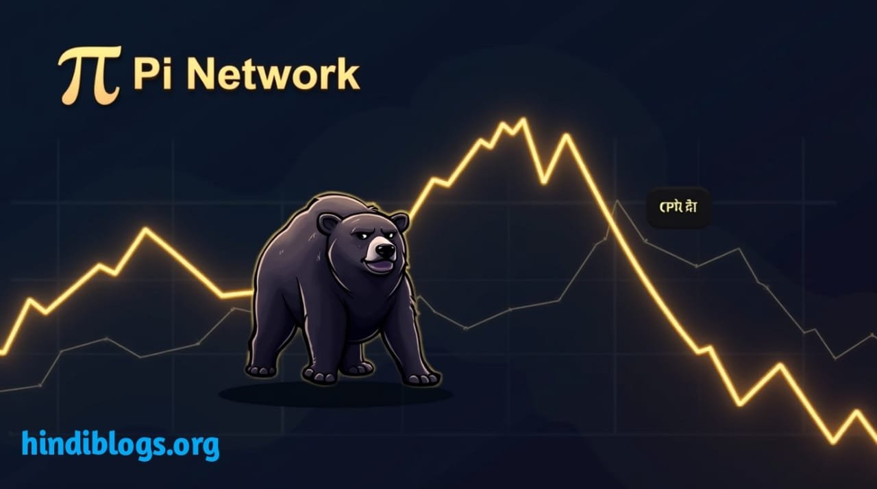 Pi Network Price Declines as Bearish Pattern Signals Caution