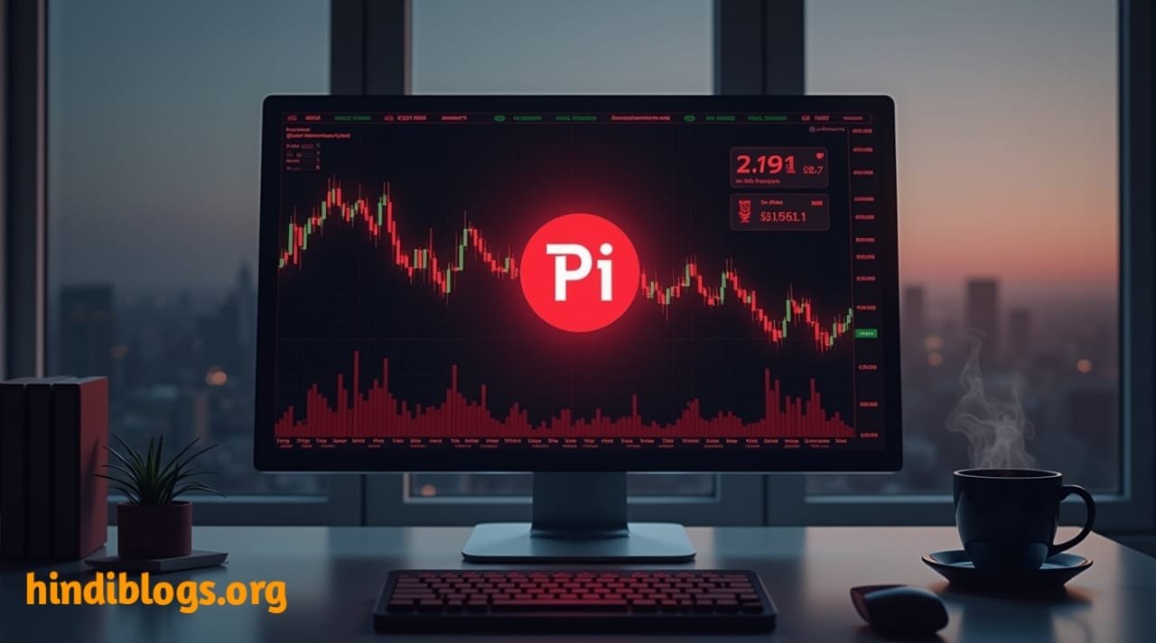 Pi Network Price Slides as Bearish Pattern Raises Red Flags
