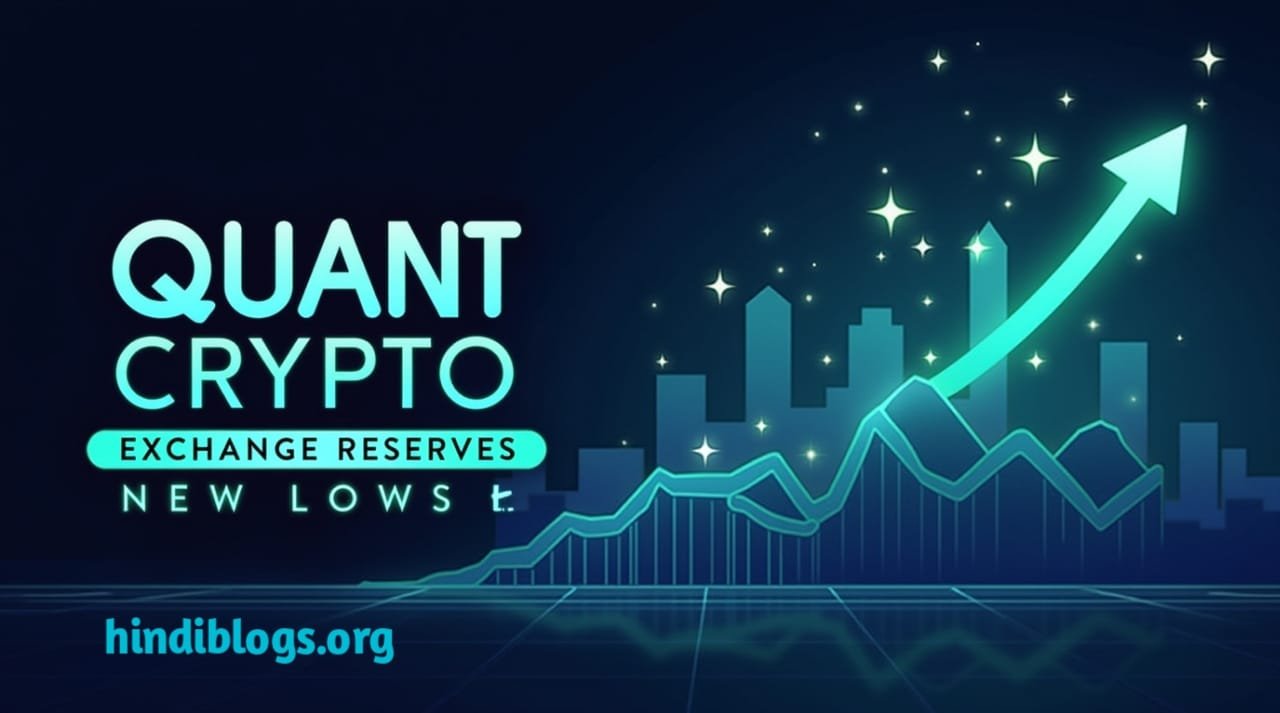 Quant Crypto Jumps as Exchange Reserves Hit New Lows