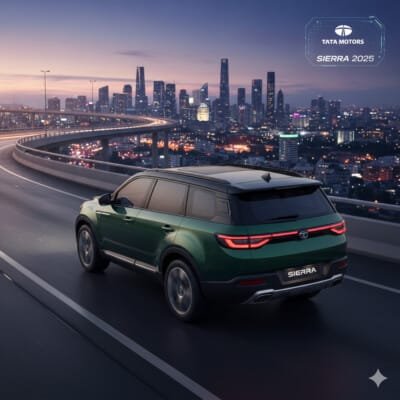 ⭐ Tata Sierra 2025 – Complete Details: Features, Design, Engine, EV Variants, Launch Date and Price