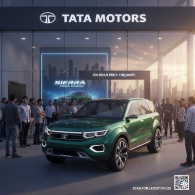 What is the on-road price of Tata Sierra?