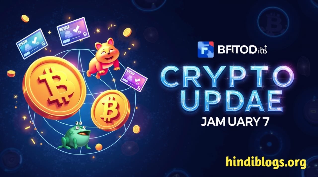 Crypto Market Update (Jan. 7): Bitcoin SHIB PEPE and NEAR Rally as Geopolitical Tensions Evolve
